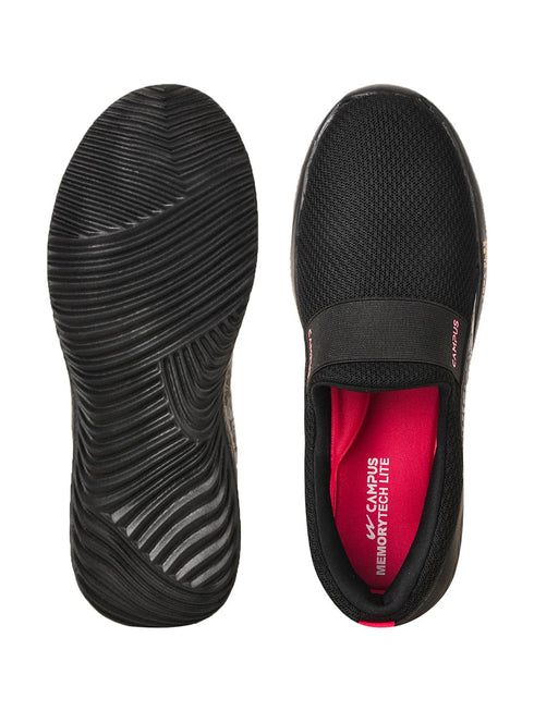 CAMP ELOY Black Women's Walking Shoes